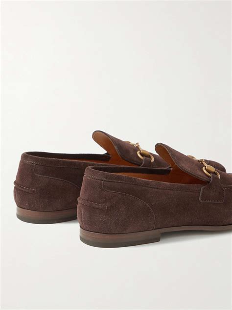 gucci jordaan suede loafers|Gucci jordaan velvet loafer.